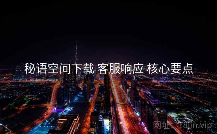 秘语空间下载 客服响应 核心要点