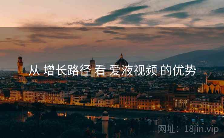 从 增长路径 看 爱液视频 的优势