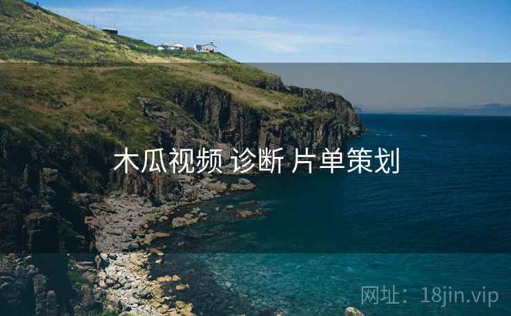 木瓜视频 诊断 片单策划
