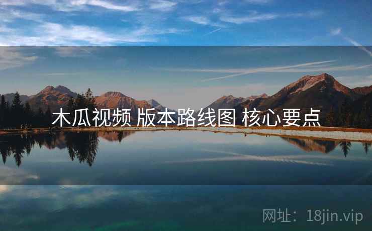 木瓜视频 版本路线图 核心要点
